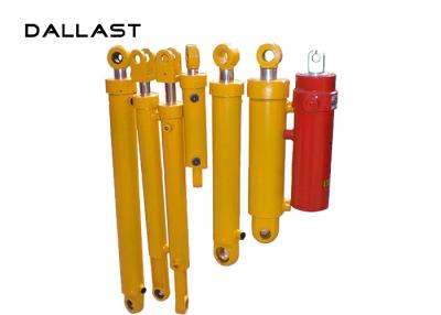 China RoHS Double Acting Chromed Hydraulic Oil Cylinder , Custom Hydraulic Cylinders for sale