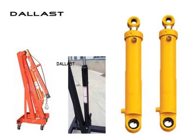 China Chromed Hydraulic Hoist Cylinder ertical Mast Lifts Stroke 800 mm for sale