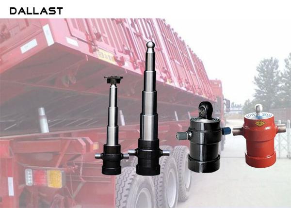 Quality Single Acting 5 Stage Side Dumper Truck Tipper Telescopic Hydraulic Cylinder for sale