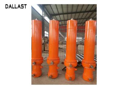 China DALLAST Heavy Duty Hydraulic Cylinder Sleeve Telescopic Stages for Dump Truck for sale