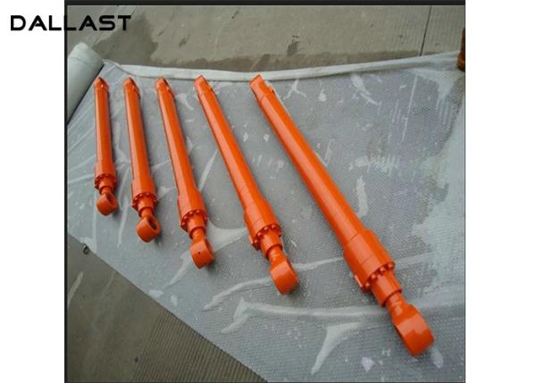 Quality Carbon Steel Double Acting Hydraulic Cylinder Industrial Construction Machinery for sale