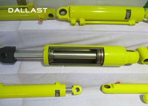 Quality Carbon Steel Double Acting Hydraulic Cylinder Industrial Construction Machinery for sale
