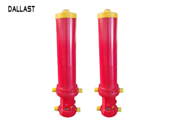 Quality Single Acting Hollow Plunger Hydraulic Cylinder Telescopic Multistage for Dump for sale