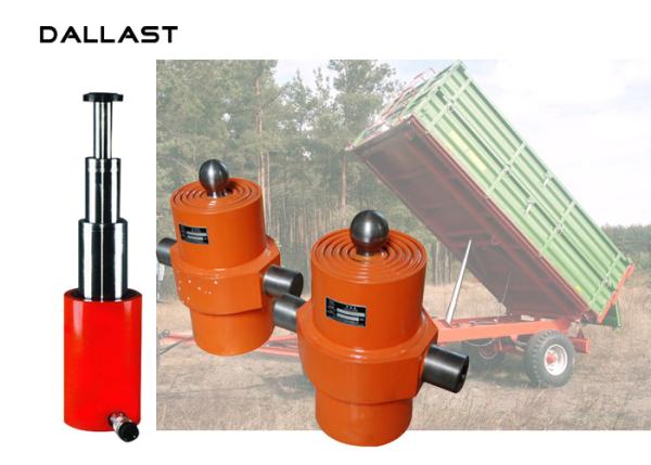 Quality Tipper Power Unit And Telescopic Multi Stage Hydraulic Ram ISO9001 Certification for sale