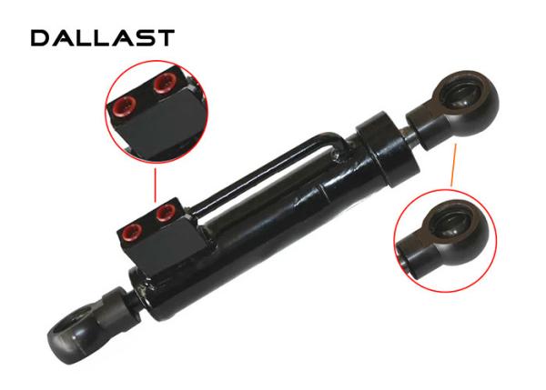 Quality RO Series Hydraulic Oil Cylinder ISO9001-2009 Certification , Telescopic Hydraulic Ram for sale