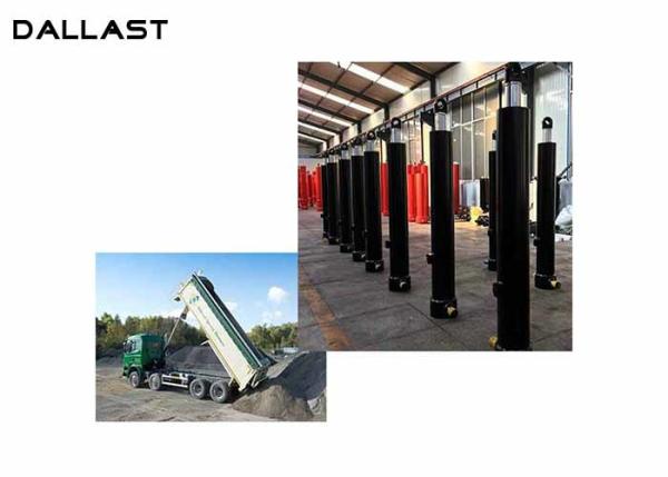 Quality FC FE Single Acting Hydraulic Cylinder Telescopic Stages Heavy Lift Dump Truck for sale