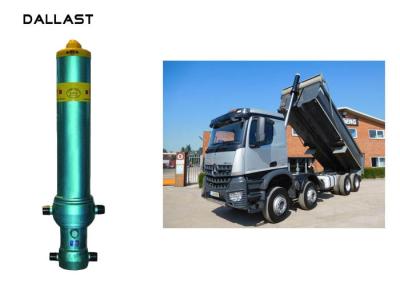China Piston Rod Single Acting Dump Truck Hydraulic Cylinder Steel Material Customized for sale