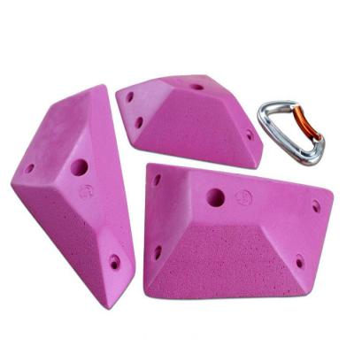 China Sienna Outdoor Wall Rock Climbing Holds Made Of Artificial Resin for sale