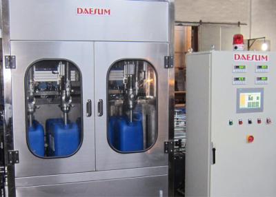 Cina Four Nozzles Ex Proof Automatic Chemical Liquid Jerrycan Filling Machine in vendita