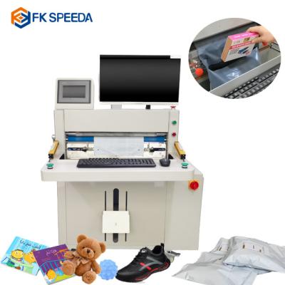 China 98 KG FK-ST Rollbag Automatic Bagger With Label Printer Applicator Option Ecommerce Packaging Machine for sale