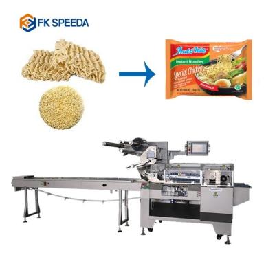 China Pillow Type Flow Food Packaging Machine for Packing Pasta or Spaghetti Stick Noodles for sale