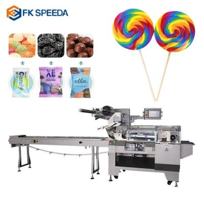 China FK-Z602 High Speed Automatic Small Candy/Cookies/Chocolate Bar Pillow Type Packing Machine for sale