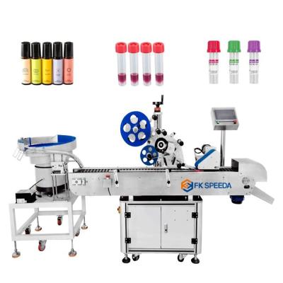 China Electric Driven Vial Syrup Blood Collection Tube Labeling Machine with Wood Packaging for sale