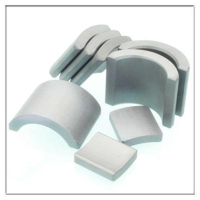 China ISO TS16949 Ferrite Arc Shaped Magnets OEM Ferrite Segment Magnet for sale
