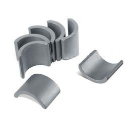 China Cup Shape Ferrite Segment Magnets for Medical Care Devices Y30 Ferrite Magnet for sale