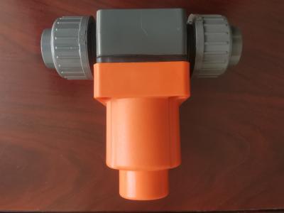 China Válvula de diafragma Nontoxic do PVC com a abrasão do atuador pneumático resistente à venda