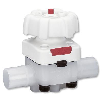 China Anticorrosive PVC Solenoid Valve 4V DC Acid Resistant With PTFE for sale