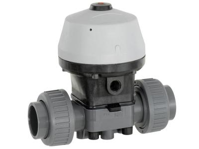 China Flow Control Diaphragm Valve UPVC DN40 Air Operated Multipurpose for sale