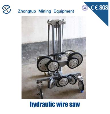 China 1300rpm 25kw Diamond Saw Machine Hydraulic Diamond Wire Saw Machine for sale