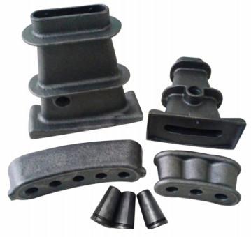 China Spheroidal Graphite Cast Iron Integrated Anchor Accessories S3 S5 Post Tension Flat Anchor for sale