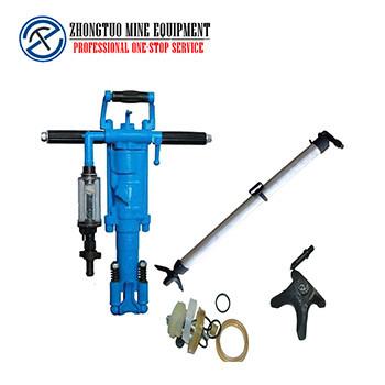 China Automatic YT26 Air Leg Pneumatic Rock Drill Hand Held Rock Drilling Machine for sale