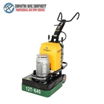 China Push Type Concrete Epoxy Floor Grinder Machine Small Industrial Floor Grinding Machine for sale