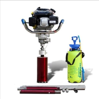 China Oil Field Survey Agricultural Soil Sampling Rig 2200r/Min Backpack Drilling Machine for sale