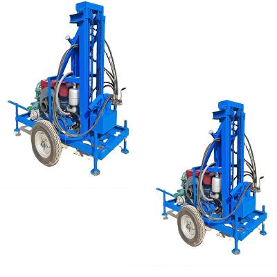 China Portable Household Well Drilling Rig Machine Gasoline Hydraulic Drilling Machine for sale