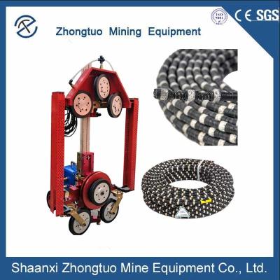 Chine Rubber+Spring Diamond Wire et diamètre hydraulique de volant de Diamond Wire Saw Machines à vendre