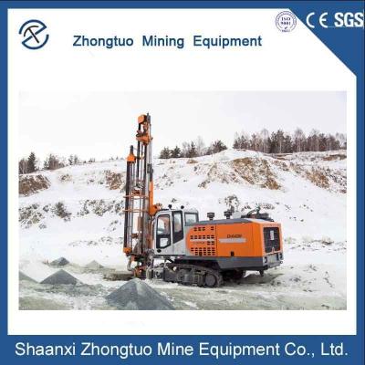 China D440B Drilling Rig With Anti-Jamming System 312l/S Diesel Engine 16m3/Min Air Compressor zu verkaufen