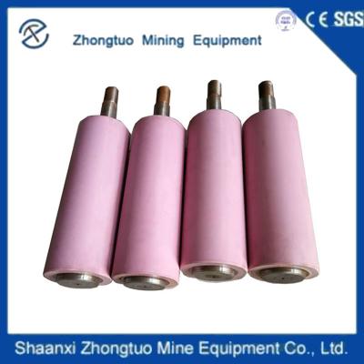 China High Pressure Pink Ceramic Plunger With Iron Core Outer Casing for sale