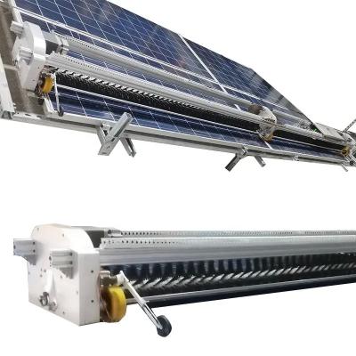 China Lenth Telescopic PV  Panel Cleaning Brush Tool Equipment  Solar Panel Cleaning Machine For Photovoltaic en venta
