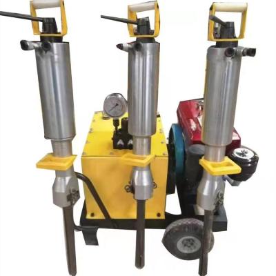 China Manual / Automatic Rock Splitter Machine With 8-11 Pistons And Max Splitting Stroke 1000mm en venta