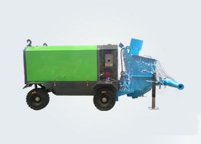 China Maquina de rociado húmedo de hormigón ZTp-90 hidráulico con 3-9m3/h para la pendiente de la base del túnel en venta