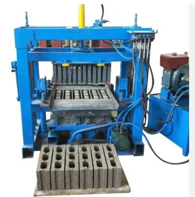 China Economical And Practical Cement Brick Making Machine Small Burn-free Hollow Brick Machine à venda
