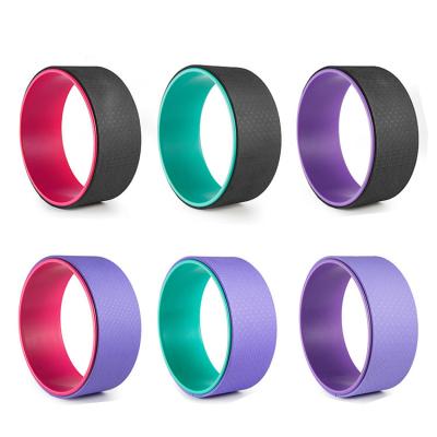 China 130MM Yoga Exercise Wheel Stretching for sale