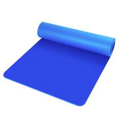 China 8mm 173CM Yoga Workout Mats Anti Slip Fitness With Carrier Strap for sale
