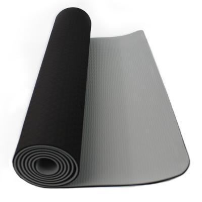 China NBR PVC 0.6CM 1CM Yoga Non Slip Large Exercise Mat For Home Workout Gym for sale