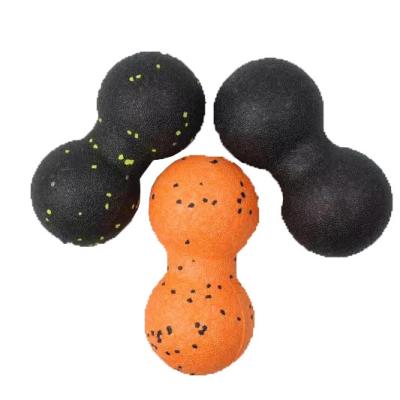 Chine Mini rouleau d'arachide de boules de massage de mousse de PPE de 16 x de 24cm pour le noir arrière à vendre