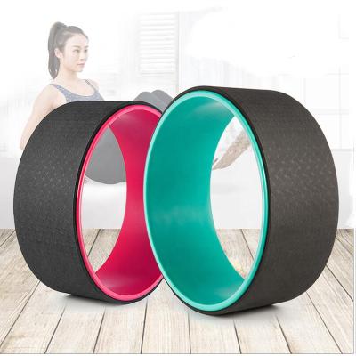 China 13in Extra Wide Yoga Wheel Balance Exercise Shoulder Stretches for sale