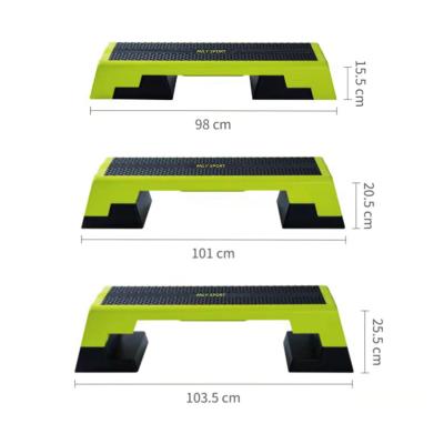 China H25MM 6.8kg TPE Aerobic Step Up Platform Multifunctional Aerobic Deck For Home Gym for sale