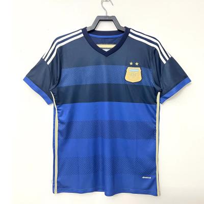 China Camisa clásica retra del fútbol del vintage de la raya del jersey de fútbol del telar jacquar en venta