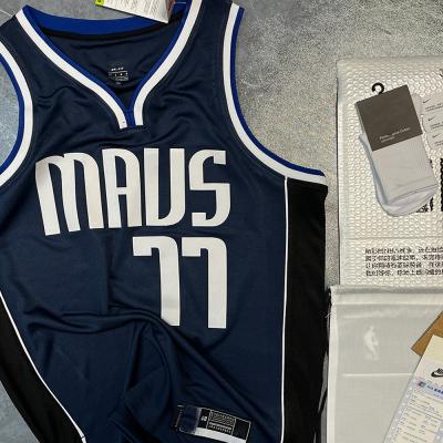 China OEM ODM Basketball Player Shirt Polyester NBA 77 Jerseys for sale