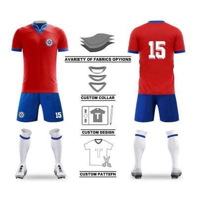 Китай Breathable изготовленная на заказ футбольная команда Джерси Wicking влаги Джерси команды прочная продается