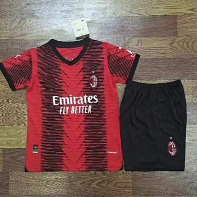 China Customizable Polyester Kids Soccer Jerseys Kids Football Jersey for sale