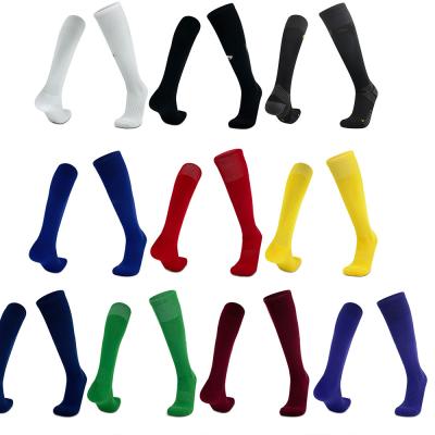 China Knee High Soccer Grip Socks Quick Dry Long Football Socks for sale