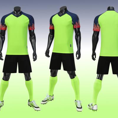 China 23/24 Premium Fabric Plain Soccer Jerseys Short Sleeve Football Jersey Full Set for sale