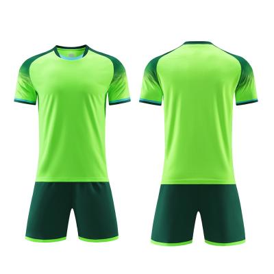 China Casual Training Soccer Jersey Sets Short Sleeve Football Jersey Team Set for sale