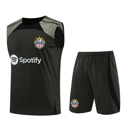 China Quick Dry Black Training Vest  Polyester Fabric Sleek Football Weight Vest for sale