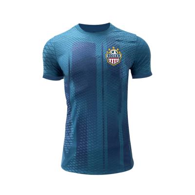 中国 Personalized Polyester Football Jerseys Strong Plasticity Custom Designs 販売のため